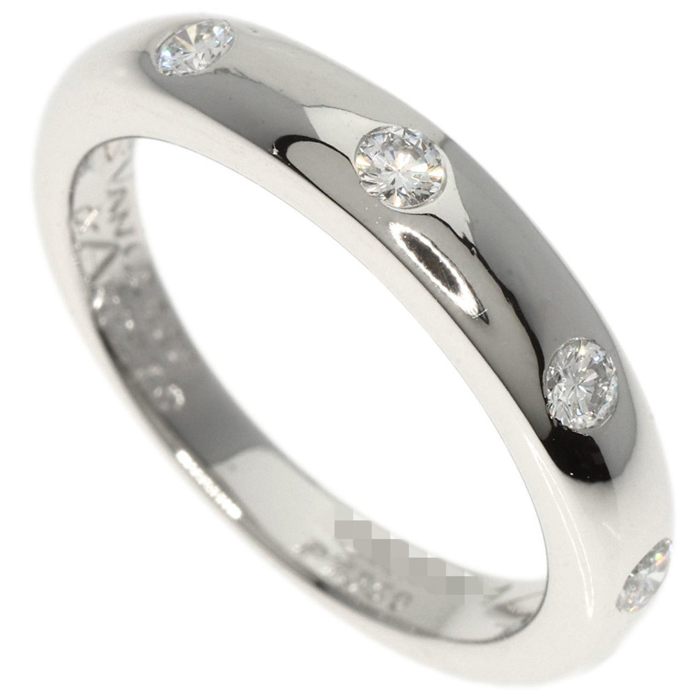 VAN CLEEF & ARPELS Platinum Diamond Ring - Picture 10 of 10